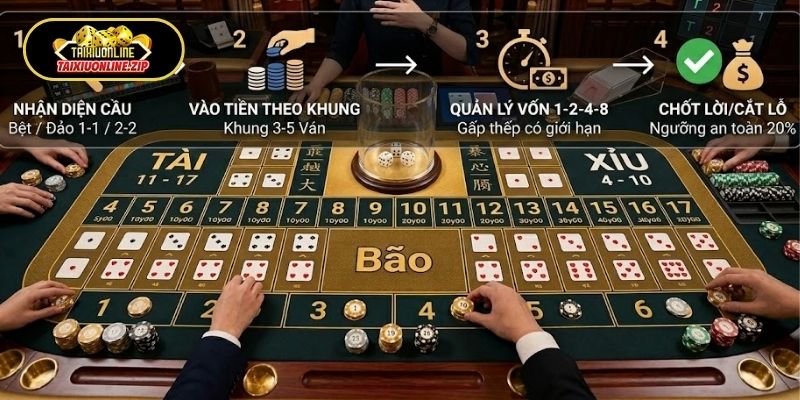 Các phương pháp nuôi cầu Tài Xỉu hiệu quả từ cao thủ
