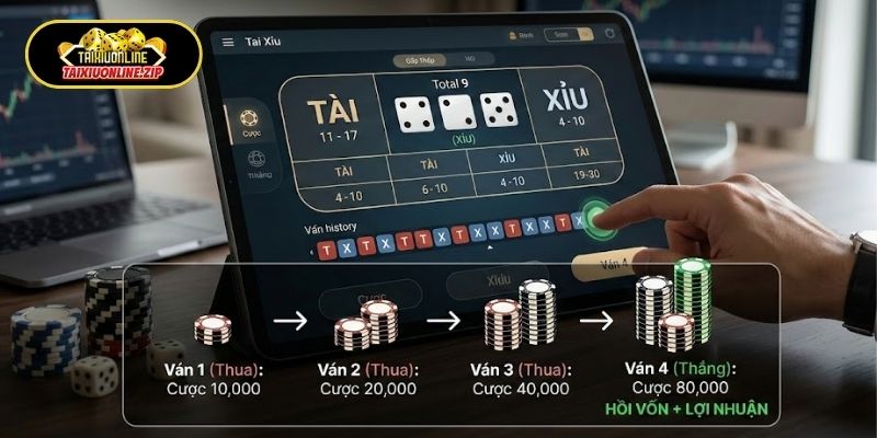 Cách vận hành chiến thuật gấp thếp Tài Xỉu trong thực chiến