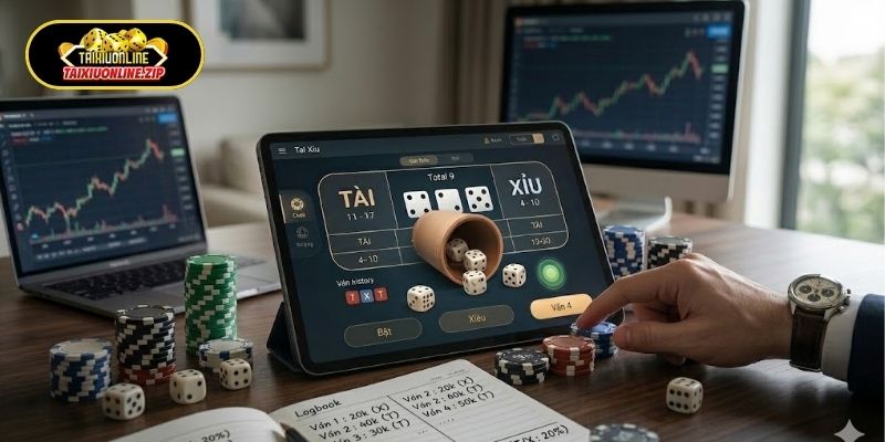 Chiến thuật quản lý vốn khi nuôi cầu Tài Xỉu