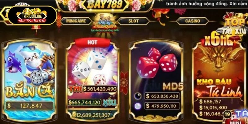 Giới thiệu cổng game Bay789