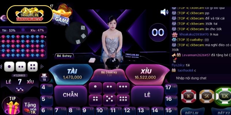 Hướng dẫn tham gia cổng game Tài Xỉu 789Club